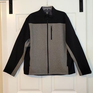 Men's Black and Gray Performance Jacket